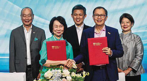 NTU gets $110m gift to help needy students and the community