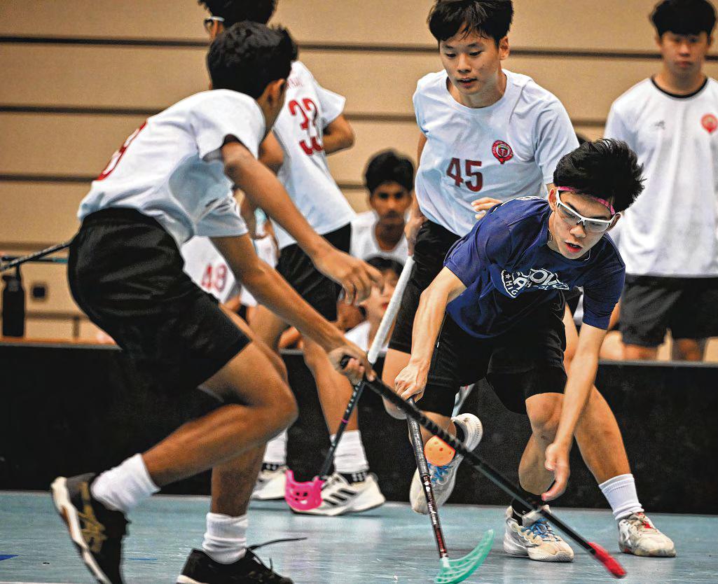 Versatile Vincent leads Victoria to B Div floorball 3-peat