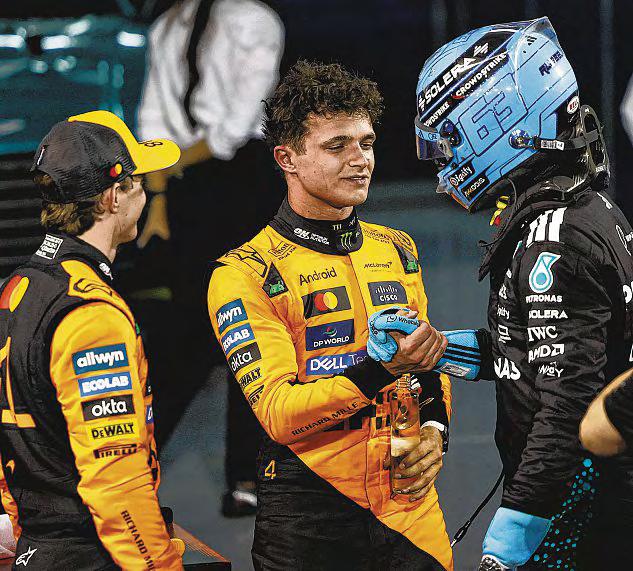 Great to see a real role model in Norris: Vettel