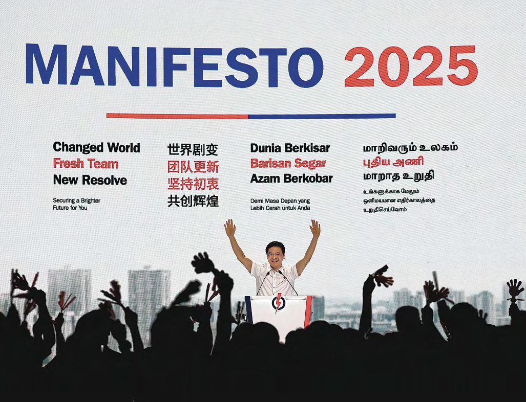 PM Wong Launches PAP Manifesto, Introduces New Faces in Fresh Team
