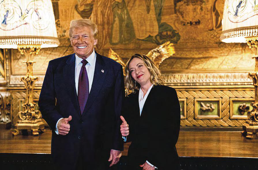 Meloni seeks to break tariff impasse with 'soulmate' Trump