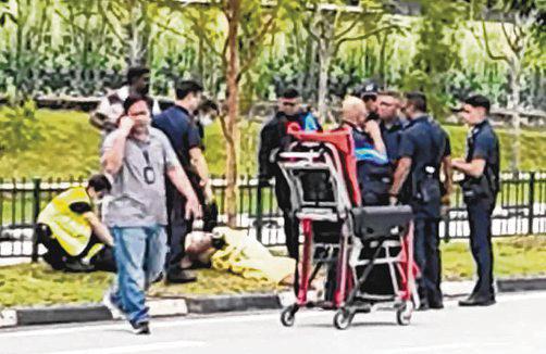 Naked man nabbed after one person, three cops injured in violent attacks