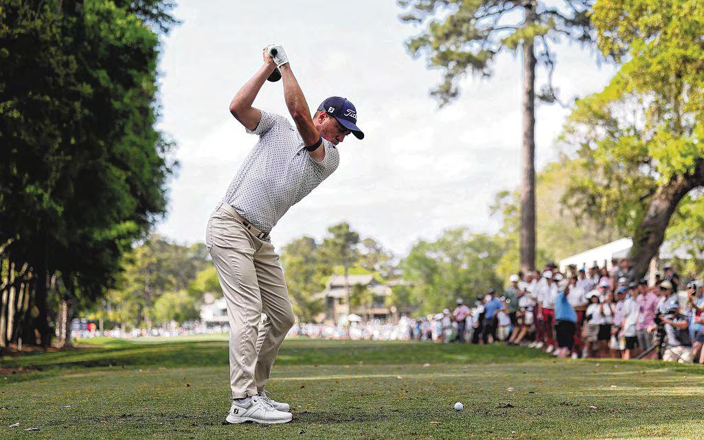 'Different' course and caddie fun for Thomas