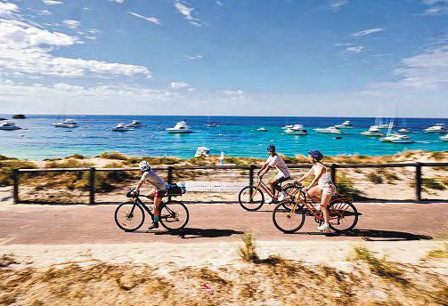 Cycle and snorkel around scenic Rottnest Island