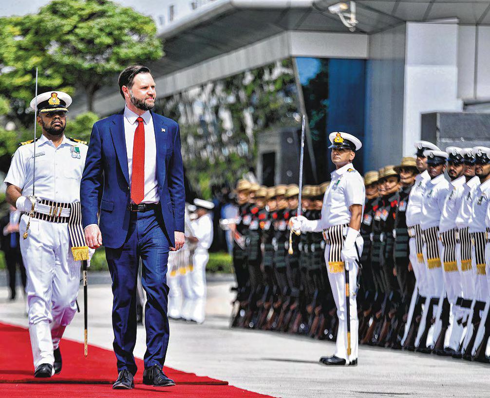 Vance Arrives in India, Will Meet Modi for Talks Under Shadow of US Tariffs