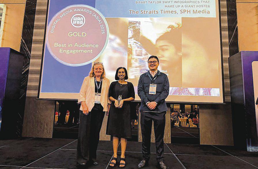 ST bags 5 golds, 2 silvers at Digital Media Awards Asia