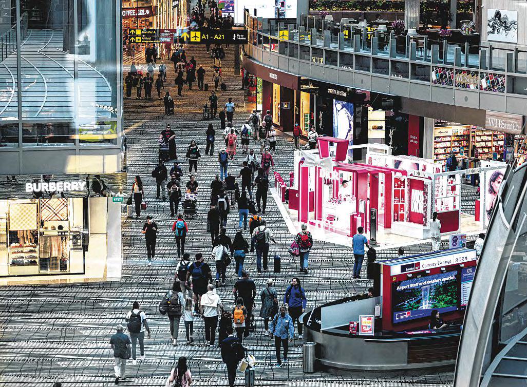 Changi Airport's Passenger Traffic Over Past 12 Months Beats Pre-Pandemic Levels
