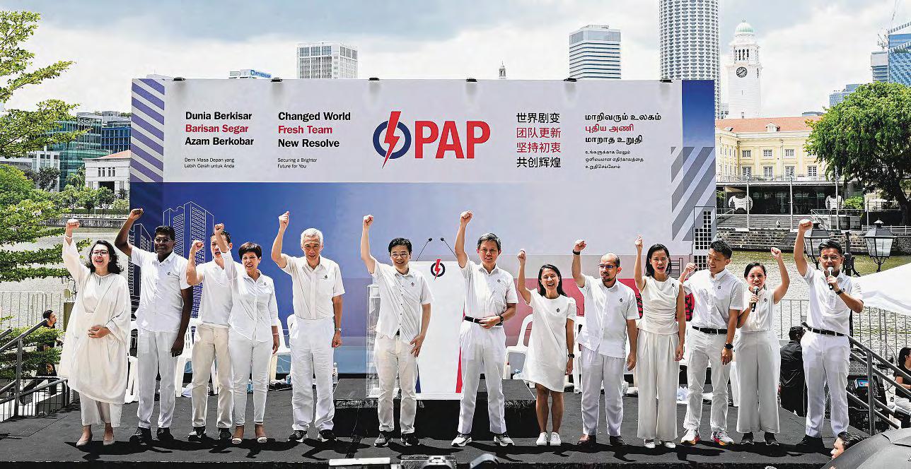 PM Wong appeals to voters to pick the best team, says more opposition will weaken S'pore