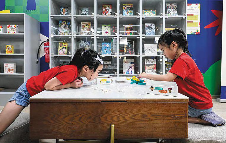 First pop-up comics and games library opens in Punggol Coast Mall