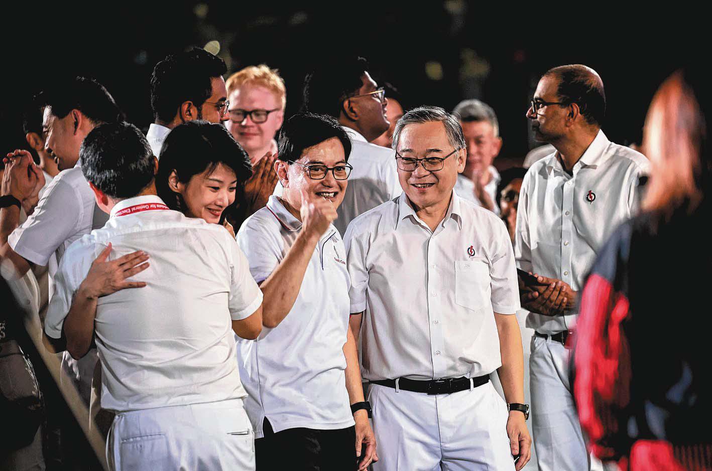 Punggol GRC: PAP 55.17%, WP 44.83% 'Task force man' Gan Kim Yong leads PAP to Punggol GRC win