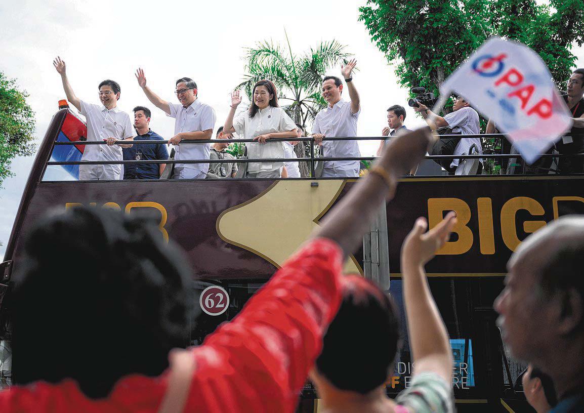 PM Wong and team greet Marsiling-Yew Tee residents after victory