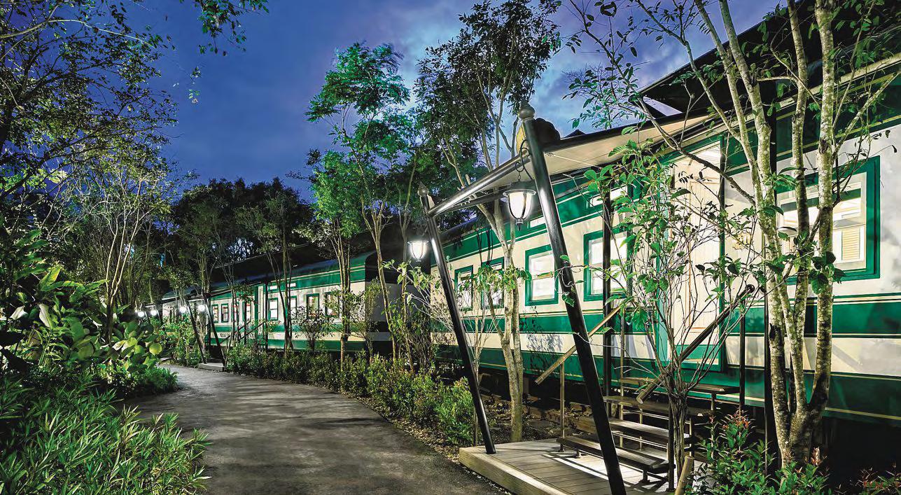 Eat well, sleep well and recharge away from the city