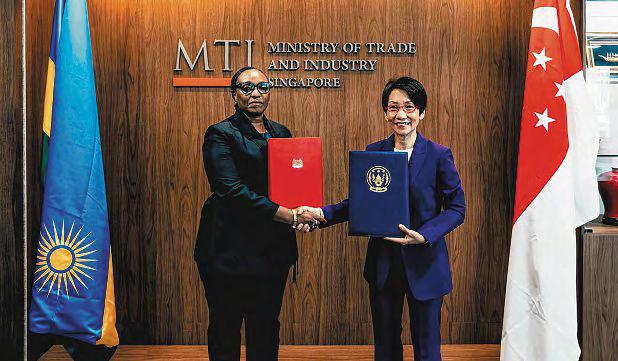 Rwanda becomes sixth country to ink carbon credit pact with Singapore