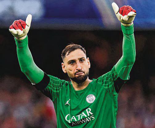 Enrique's men ride on Donnarumma's solid displays