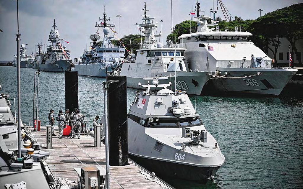 Singapore's navy to replace mine-hunting vessels with unmanned systems from 2027