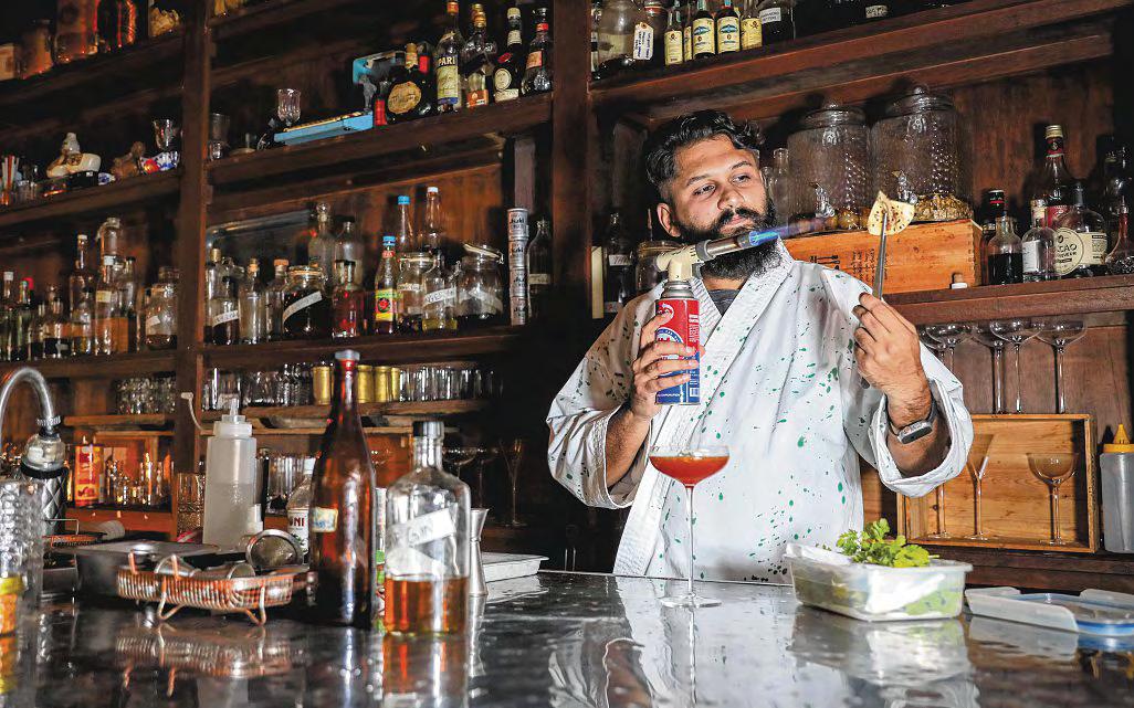 Abhishek George on building scrappy speakeasies