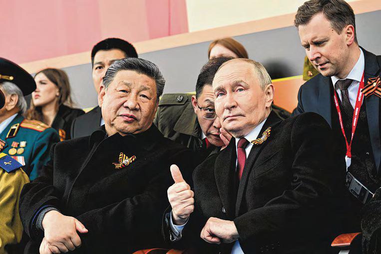 Xi Shows Solidarity With Putin At Russia's Victory Day Parade