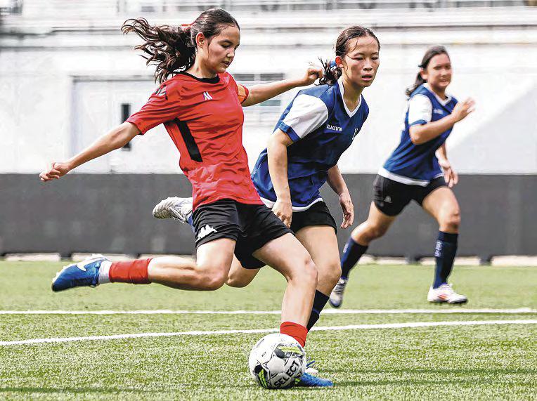 Jet-lagged captain leads Meridian to B Division treble