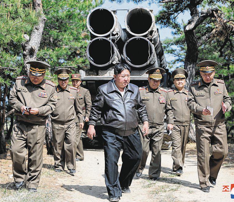 N. Korea's Kim Oversees Missile Tests Simulating Nuclear Counterstrikes