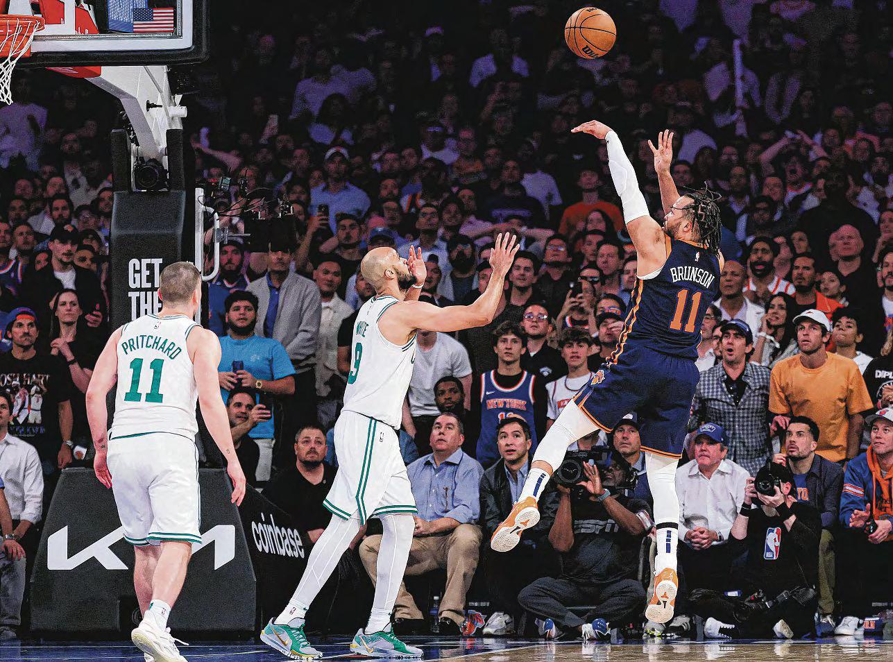 Defeat by Knicks, Tatum injury leave Celtics on brink