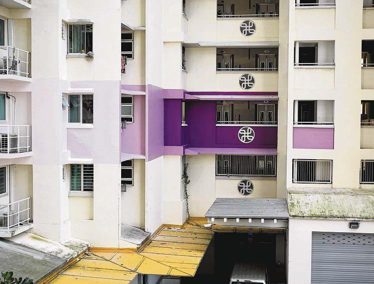 Tiong Bahru residents to vote on colour scheme after complaints over purple makeover