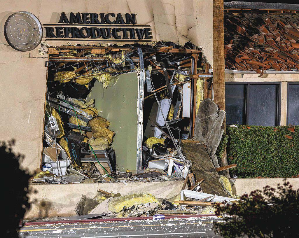 Bomb kills one near California fertility clinic, in what FBI calls 'act of terrorism'