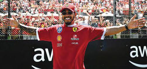 Hamilton looking like old self, but Ferrari's woes continue