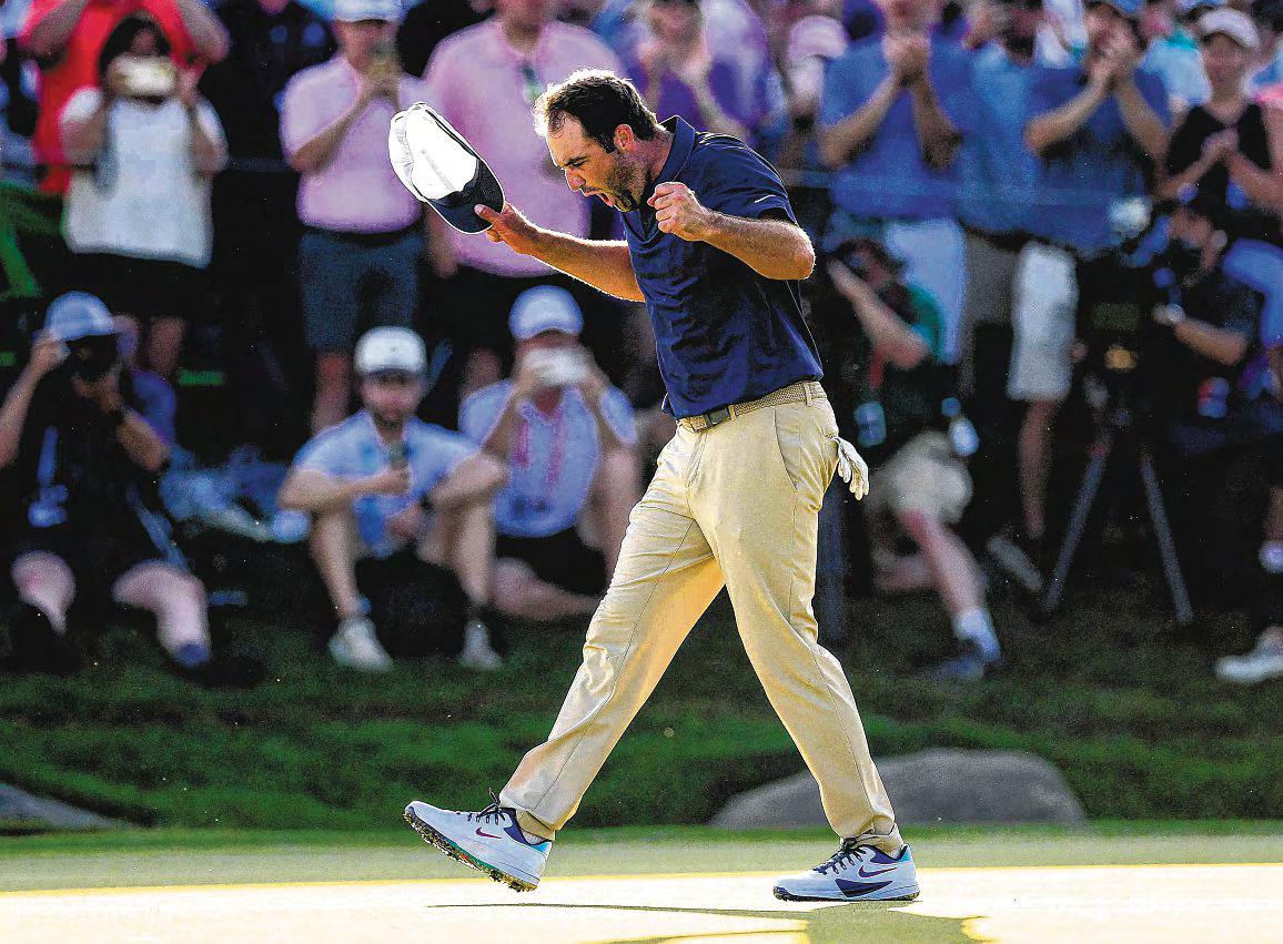 Major Win, a Minor Matter for Scheffler