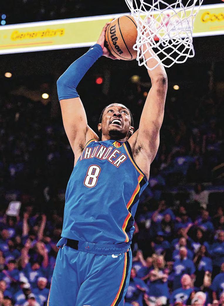 Williams, Defence Help OKC Advance