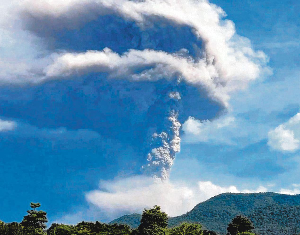 Indonesia's Lewotobi Laki-laki volcano erupts multiple times
