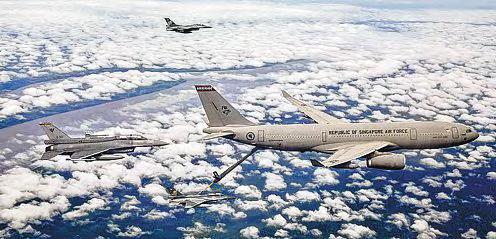 Singapore and Indonesia air forces mark 45 years of ties with joint exercise