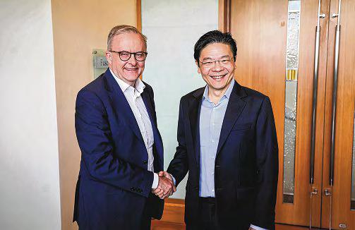PM Wong, Albanese Agree to Uphold Open, Inclusive, Rules-Based Multilateral System