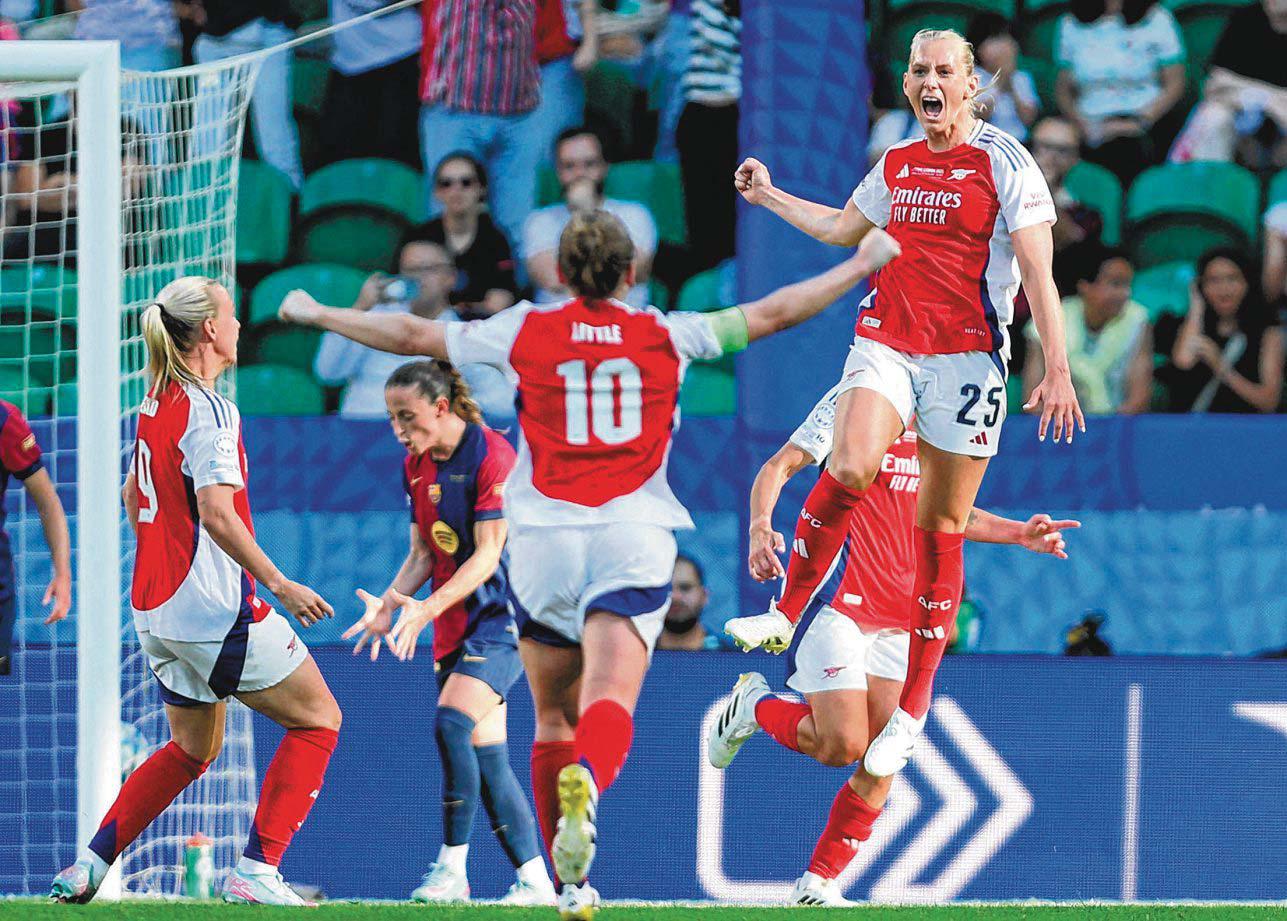 Arsenal 'calmly' silence giant guns of Barca