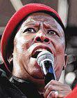 S. African politician Malema vows to keep using controversial chants