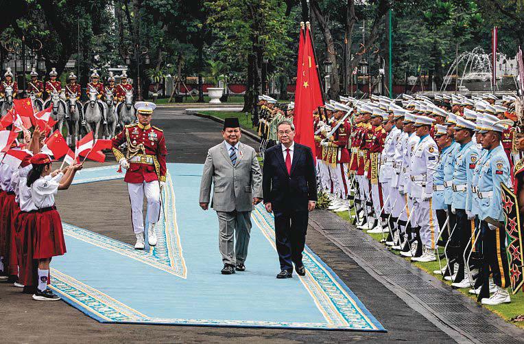 Prabowo hails China ties as key to peace, prosperity in S-E Asia