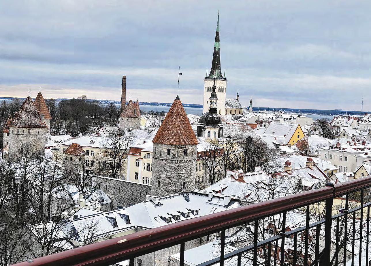 Mediaeval city with modern comforts