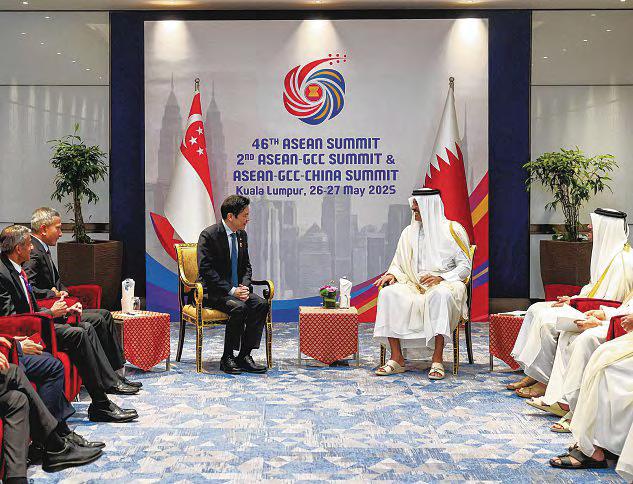 PM Wong Meets Leaders of Qatar, Bahrain
