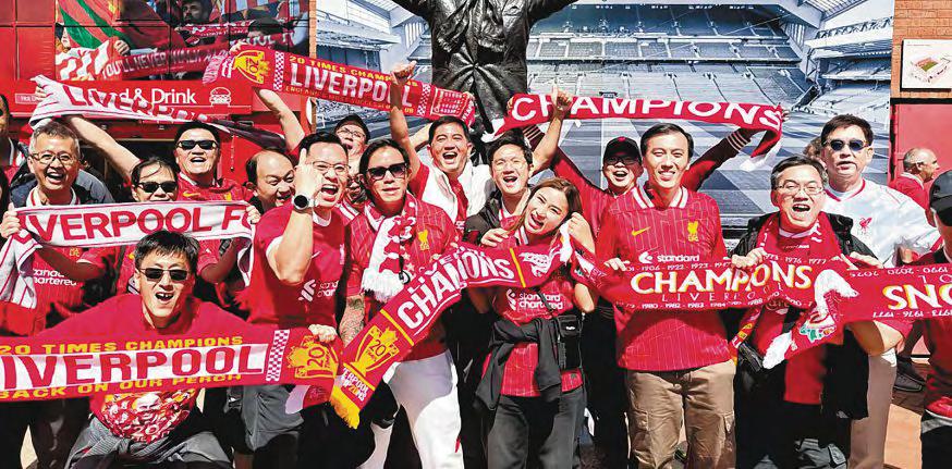 Singapore fans recall chaos in Liverpool after victory parade