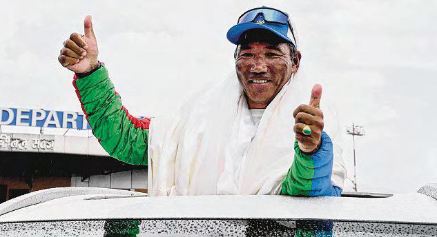 Nepal's 'Everest Man' breaks own record with 31st summit