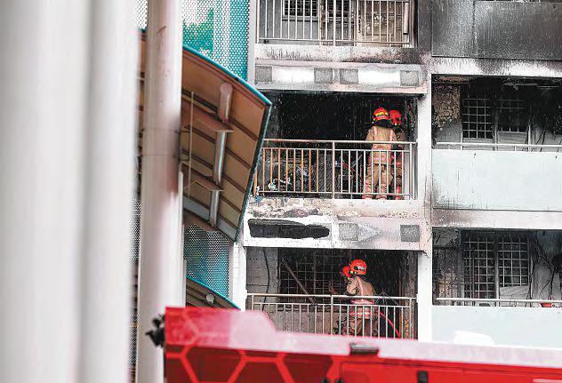 Man arrested after fire breaks out at Whampoa Heights residential block