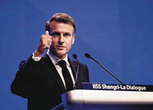 Macron touts 'positive new' Asia-Europe alliance amid US-China rivalry