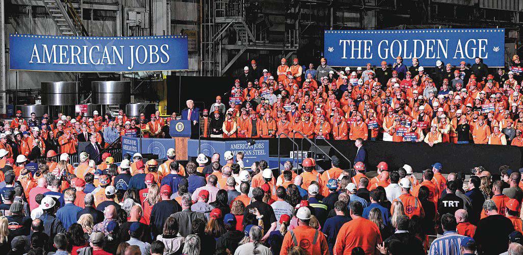 Trump Plans to Double Tariffs on Aluminum, Steel to 50%