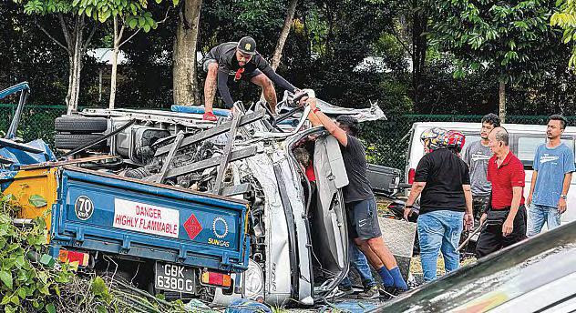 Don't Let Me Go,' Man Recalls Braddell Road Accident Victim Saying