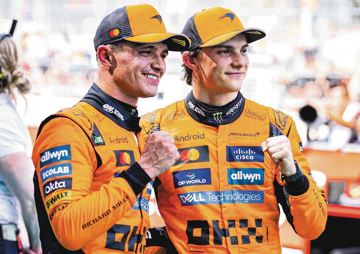 Piastri Wins in Spain to Widen Gap at Top
