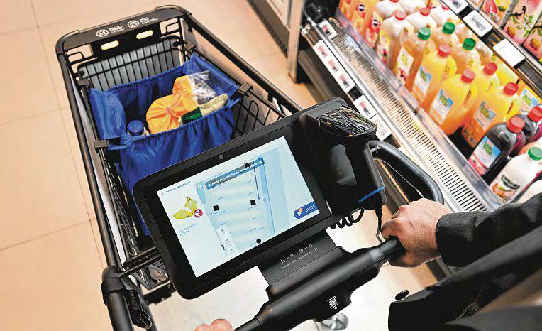FairPrice Trials Smart Trolleys as Part of Its Stores of Tomorrow
