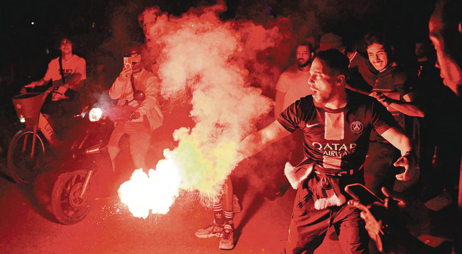 Macron Vows to Punish Violent Fans