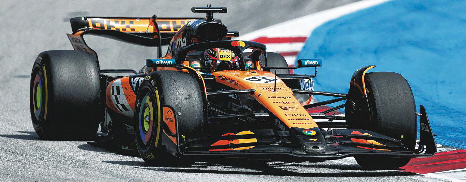 McLaren still flying despite F1's version of Samson's haircut