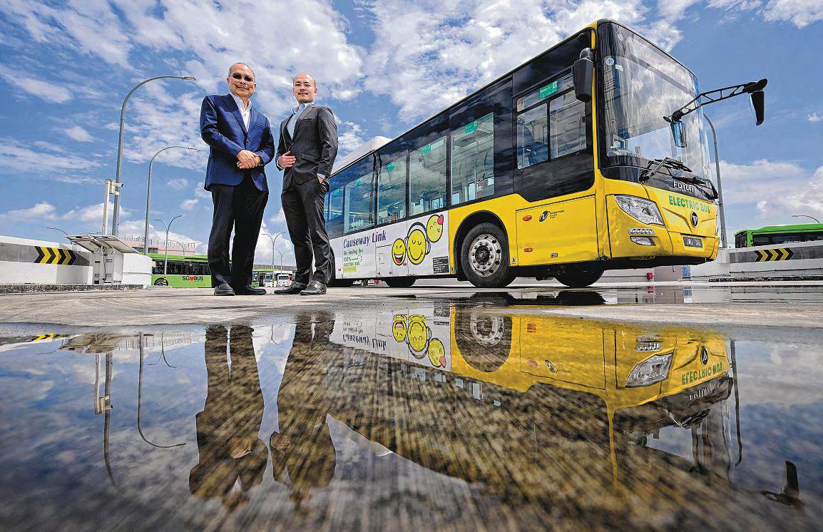 Malaysian firm behind Causeway 'smiley' buses rides to an IPO