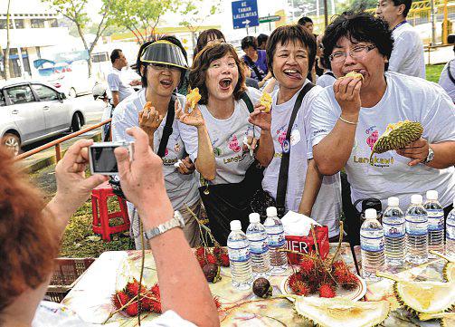 Holidaymakers flock to Penang as hotels offer all-you-can-eat durian deals