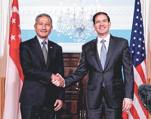 US Tariffs, Export Controls Not Directed at Singapore, Says Rubio in Meeting with Vivian